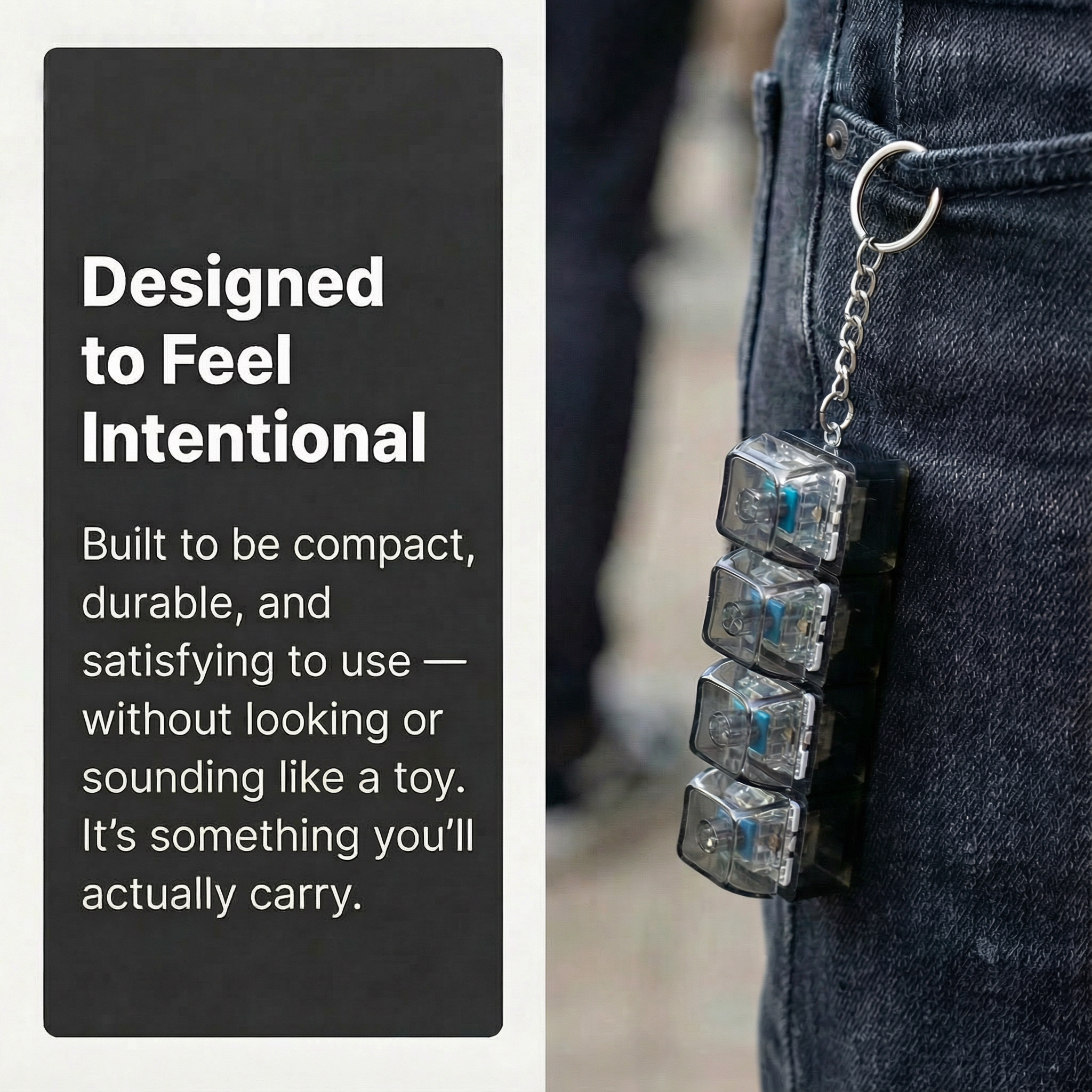 Zenkeys™ Focus Click Keychain